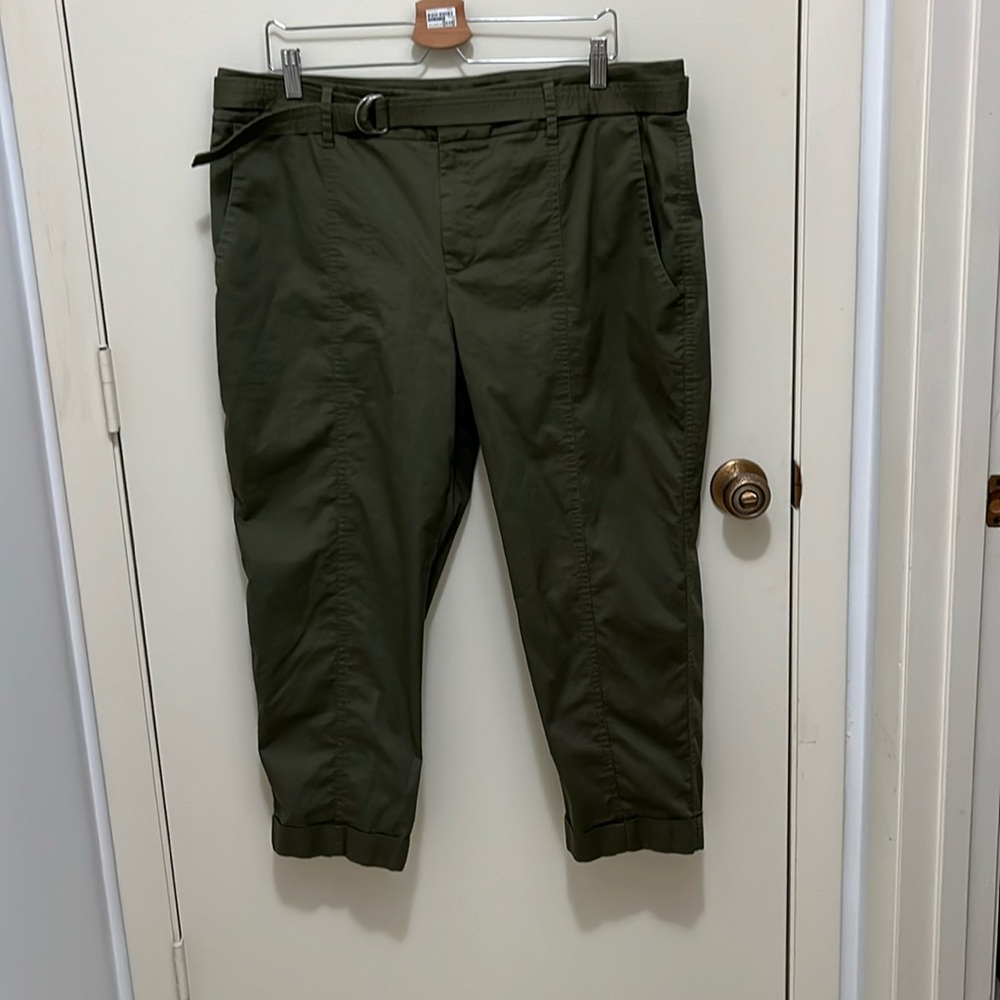 Chico’s straight legged pants.